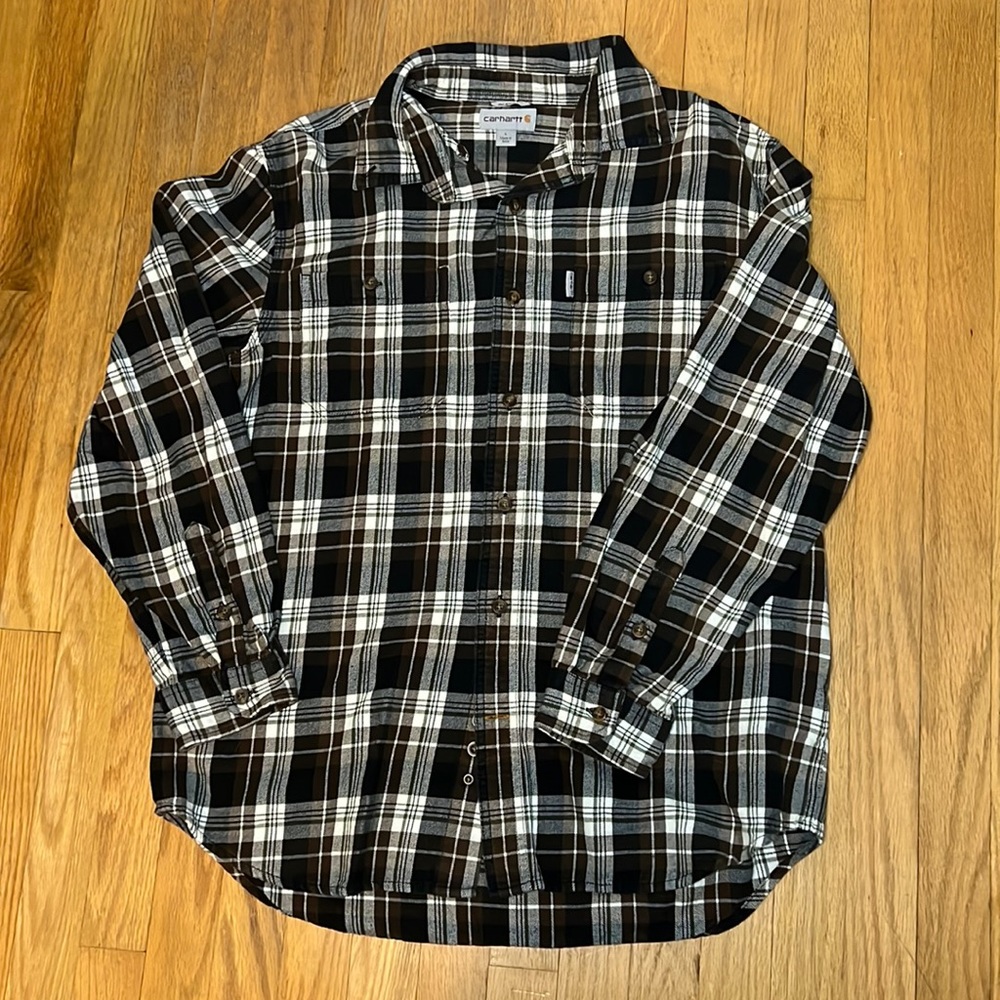 NWOT Carhartt Men’s Flannel. Size Large. Relaxed Fit.